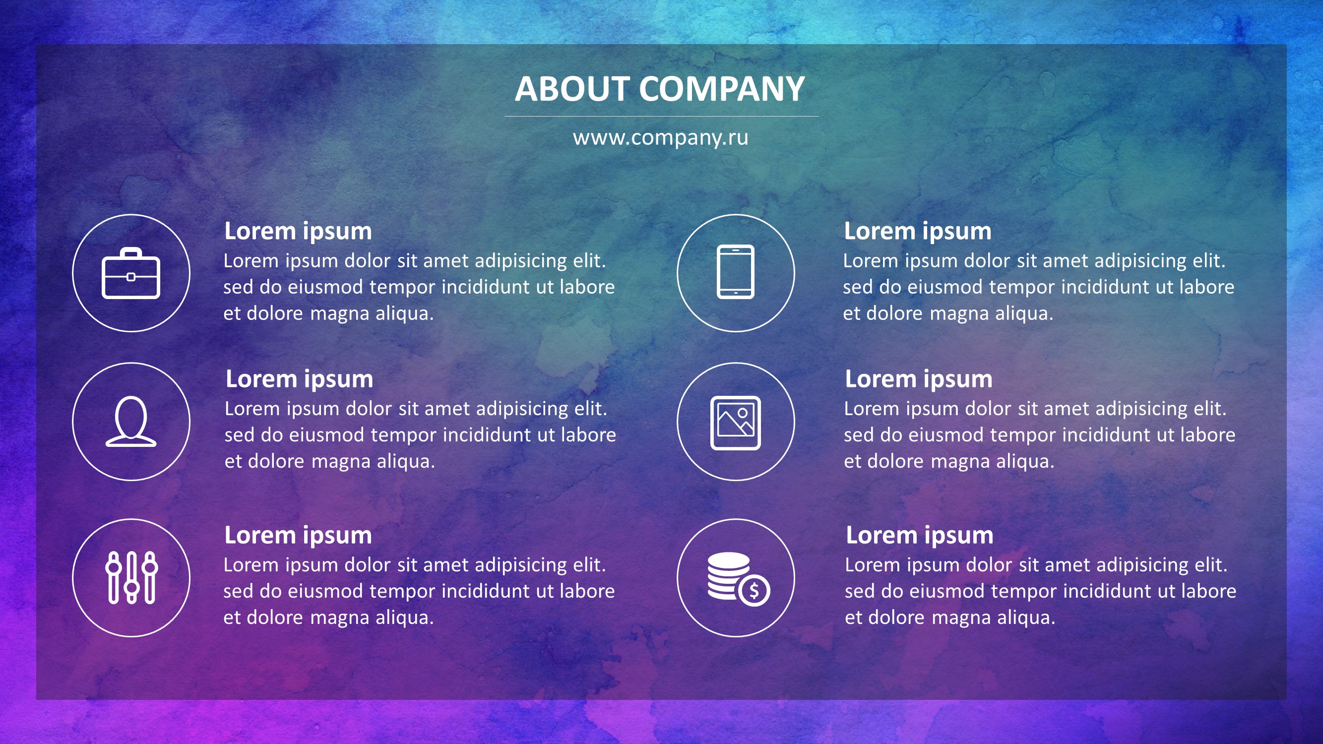 Watercolor - Google Slide, Presentation Templates | GraphicRiver
