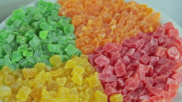 Rotating Gummi Candy