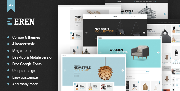 Eren - Responsive Shopify Theme - Shopify eCommerce