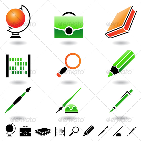 school objects - Man-made objects Objects