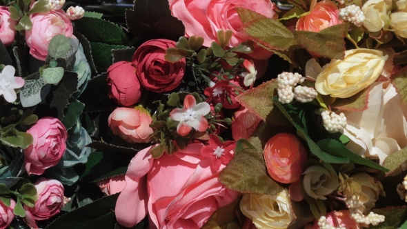 Artificial Flowers In Stock