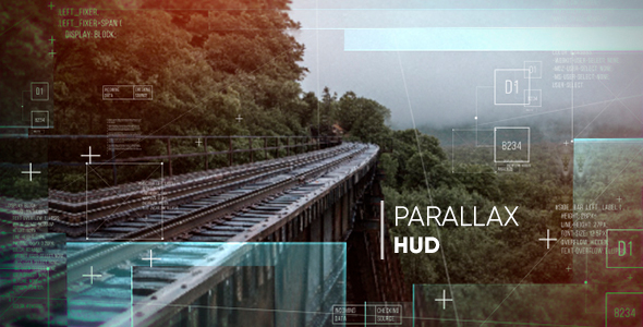 Parallax HUD Slideshow - VideoHive 18083110
