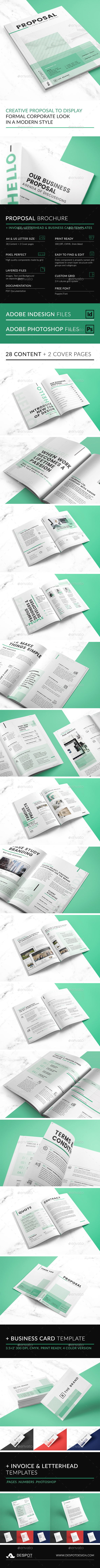 The Brand Proposal - Proposals & Invoices Stationery