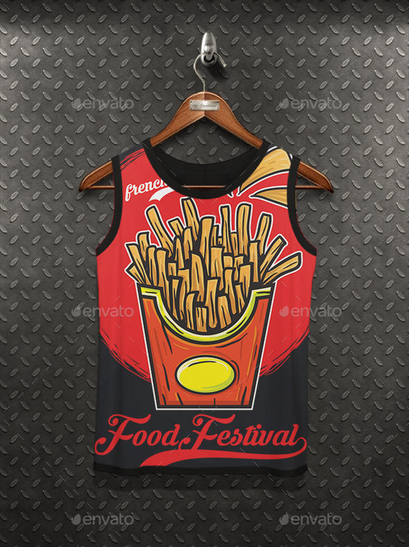 Team French Fries - Food Festival T-Shirt, T-Shirts | GraphicRiver