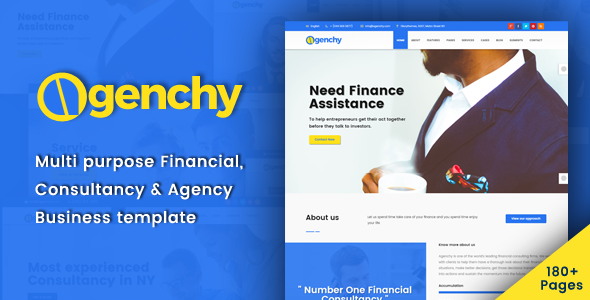 Agenchy - Modern - ThemeForest 17652489