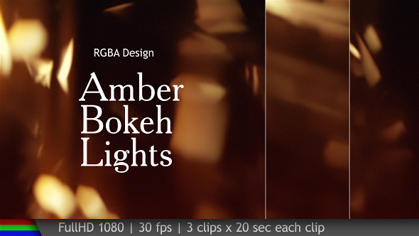Bokeh Lights Amber Backgrounds alt