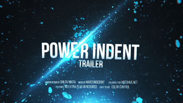 Power Indent Trailer - VideoHive 18094522