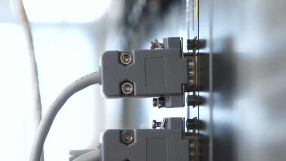 Cables And Computer Connection