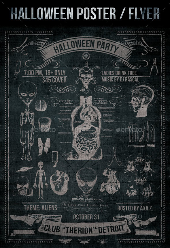 Halloween Poster or Flyer - Holidays Events