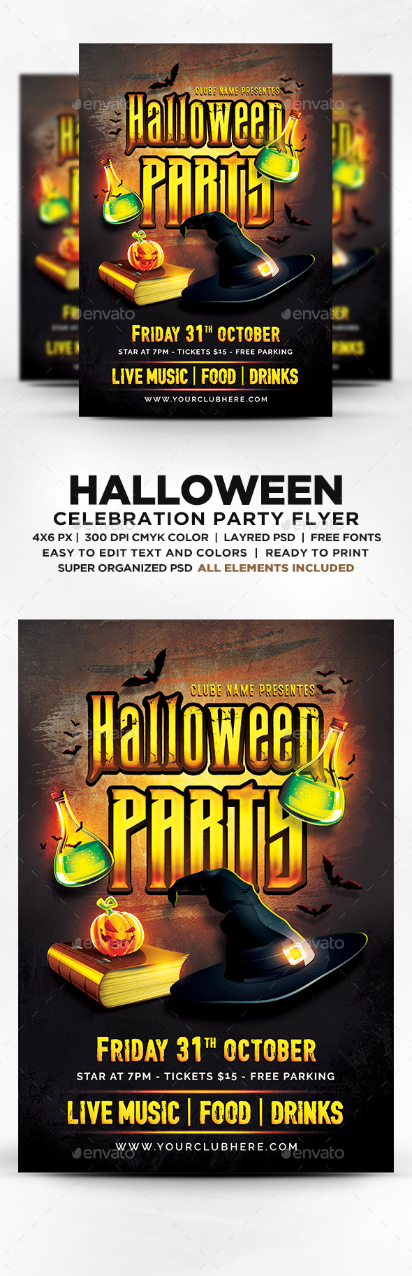 Halloween Party Flyer