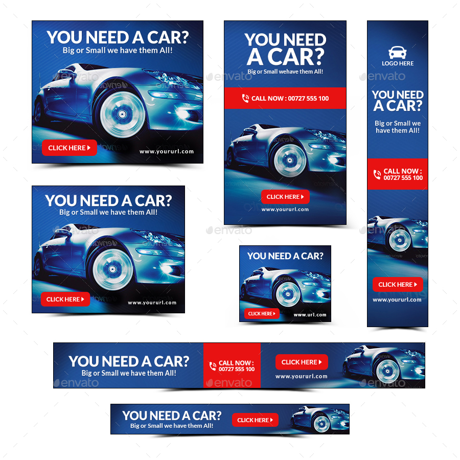 Car Dealership Banners by Hyov GraphicRiver