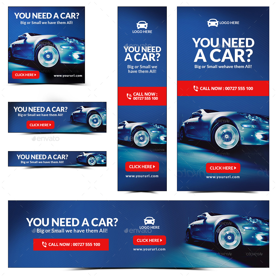 Car Dealership Banners by Hyov GraphicRiver
