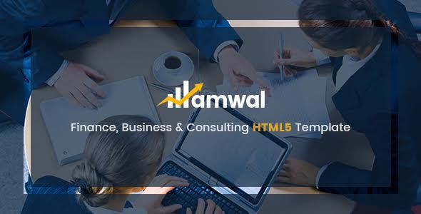 Excellent Amwal - Business & Financial HTML5 Template