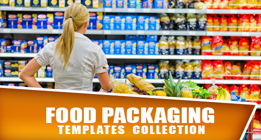 Food & Drink Packaging Templates