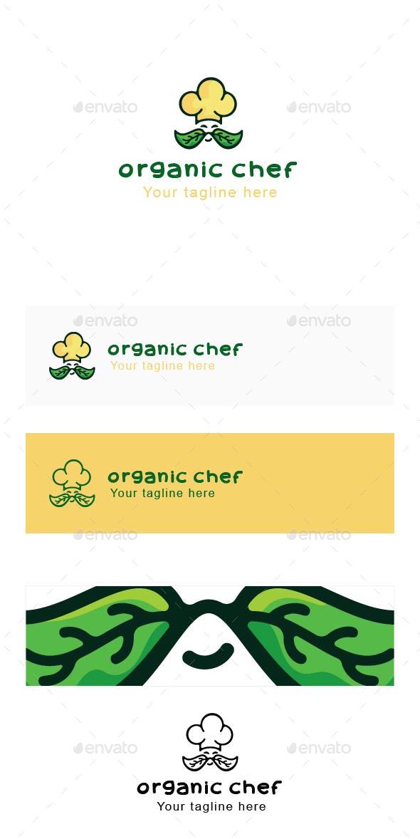 Organic Chef - Professional Cook Stock Logo Template - Abstract Logo Templates