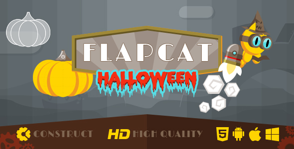 Game FlapCat Halloween - CodeCanyon 18105662