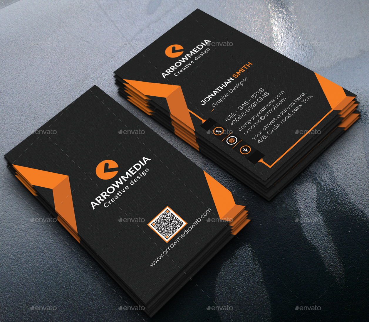 corporate business card, Print Templates | GraphicRiver