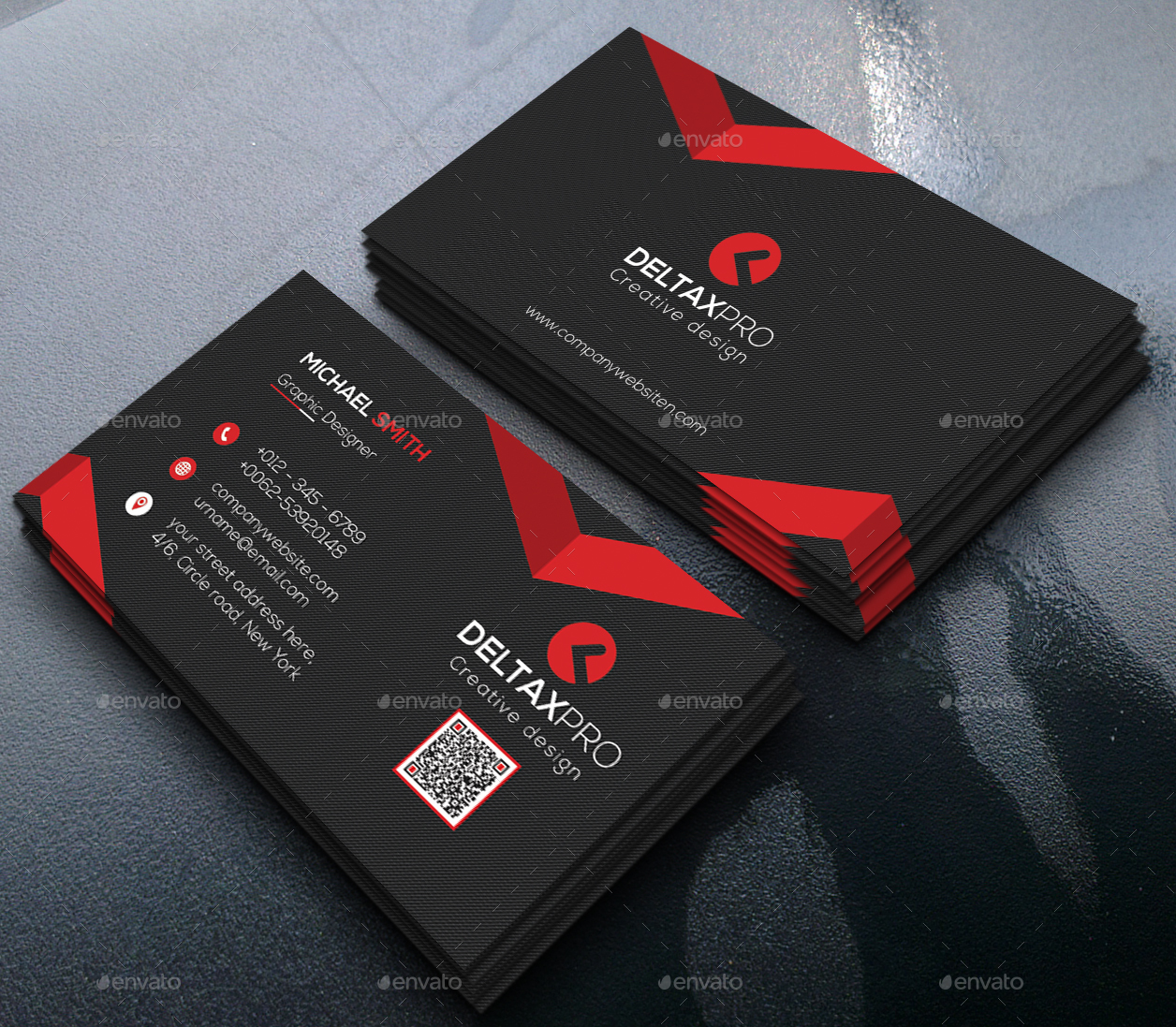 corporate business card, Print Templates | GraphicRiver