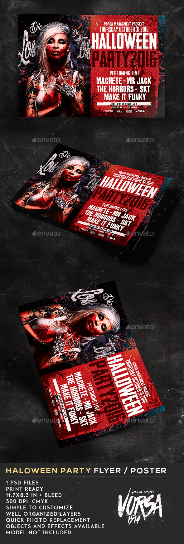 Halloween Party Flyer / Poster