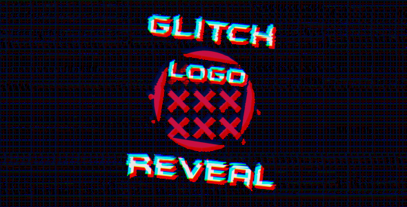 Glitch Logo Reveal - VideoHive 18109053