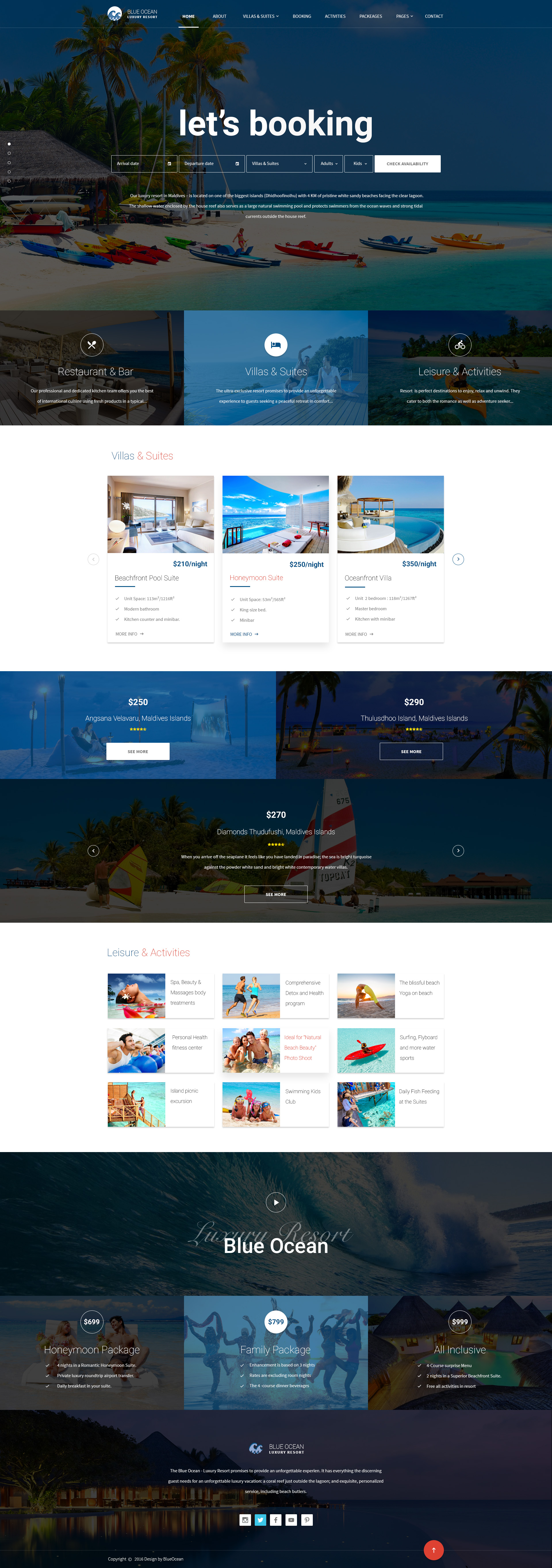 ocean templates