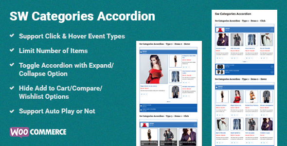 Categories Accordion WooCommercre - CodeCanyon 18121317