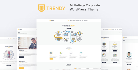 Trendy - MultiPage - ThemeForest 18132213