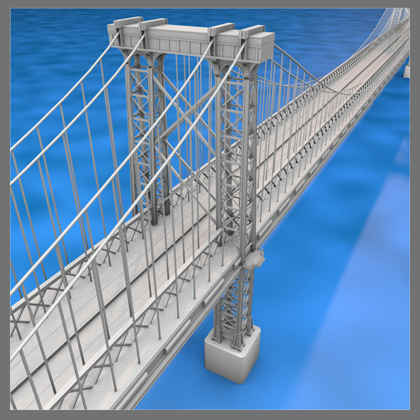 Williamsburg Bridge - 3Docean 18136055