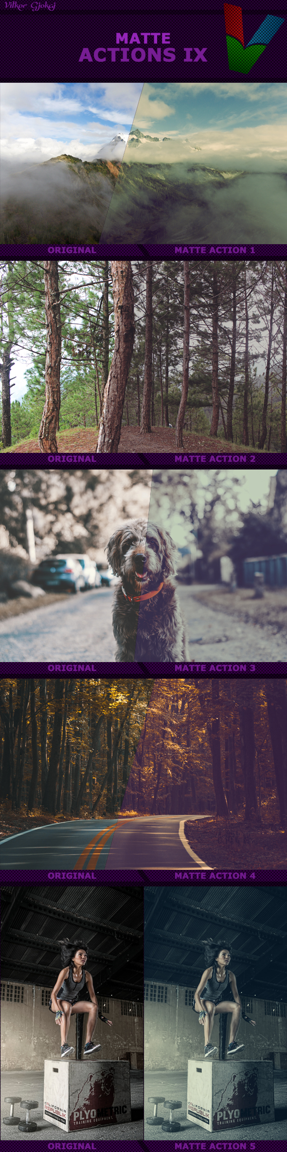 Matte Actions IX