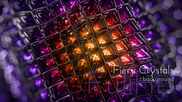 Motion Fiery Crystals