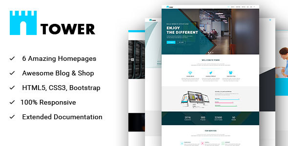 TOWER - Multipurpose - ThemeForest 17734334