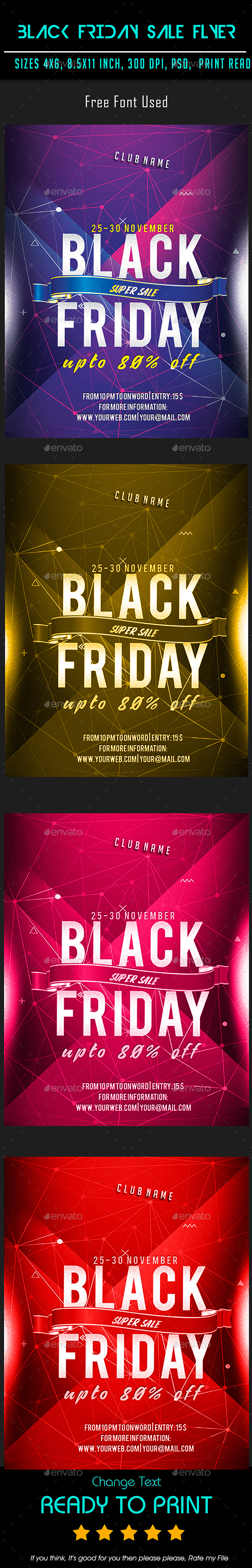 Black Friday Sale flyer