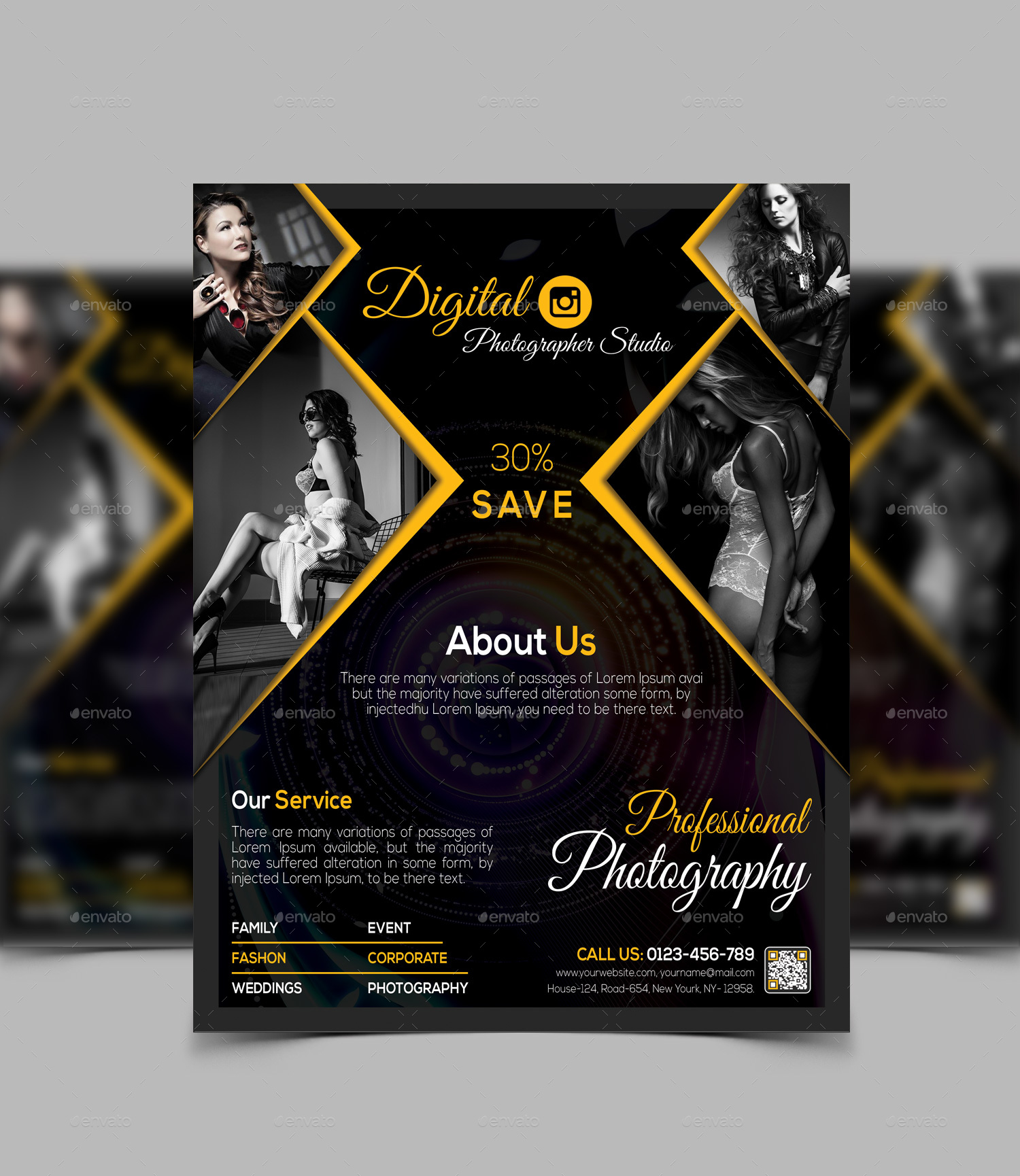 Photography Business Flyer by naimhossain | GraphicRiver