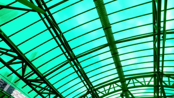 Overlapping Roof Of The Building alt