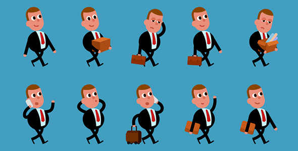 Little Manager Animation Pack 1