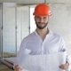 Construction Engineer Walks Through The Building Under Construction - VideoHive Item for Sale