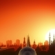 Kazan Skyline Sunrise Take Off - VideoHive Item for Sale