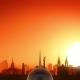 Krasnoyarsk Skyline Sunrise Take Off - VideoHive Item for Sale