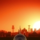 Lisbon Skyline Sunrise Take Off - VideoHive Item for Sale