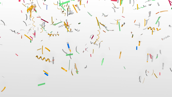 Confetti With Bright Background alt