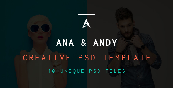 AndyAna Creative PSD - ThemeForest 18036352