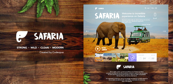 Top Safaria - Responsive Safari Template