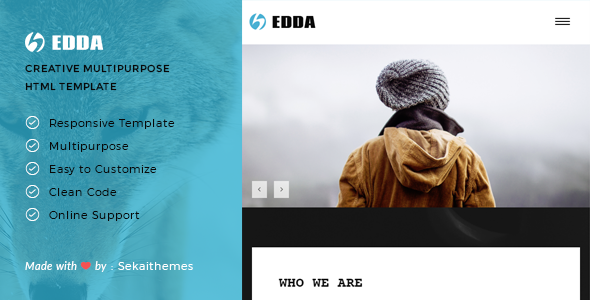 Edda - Creative - ThemeForest 18192234