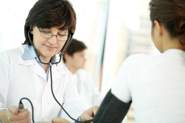 Doctor and patient - Stock Photo - Images