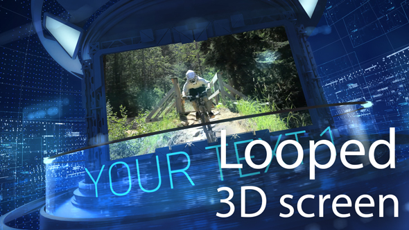 3D Carousel Looped - VideoHive 18197610