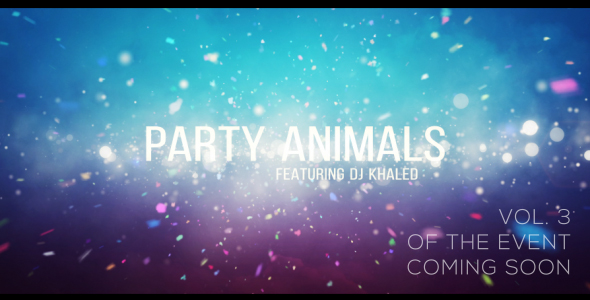 Project Party Animals - VideoHive 18197721