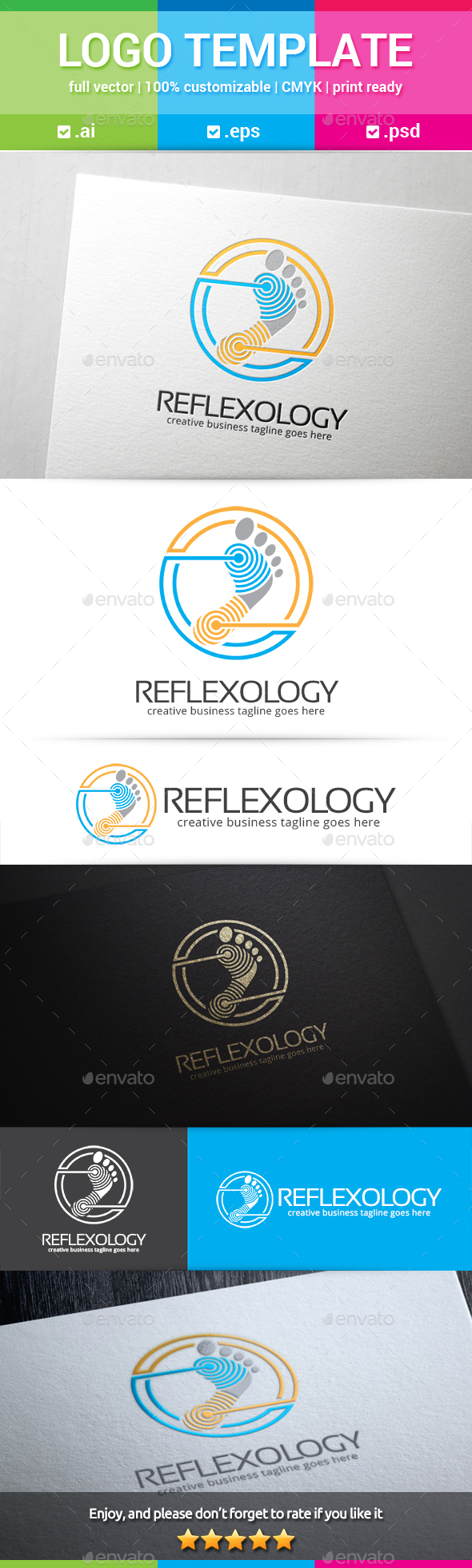 Reflexology Logo - Humans Logo Templates