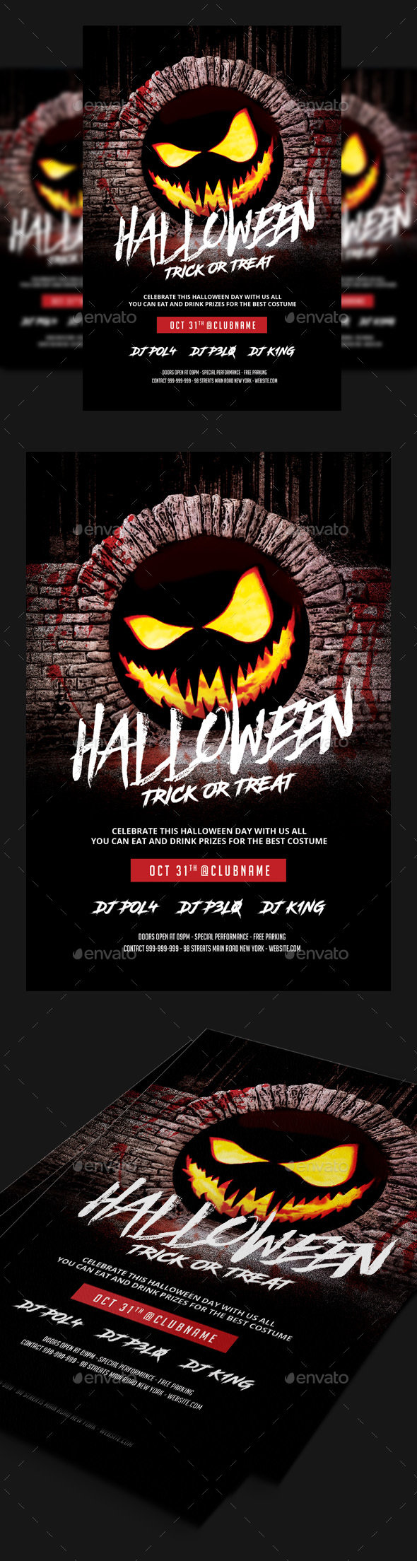 Halloween Flyer Party