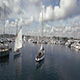 Aerial Of Sailboats Part 2 - VideoHive Item for Sale