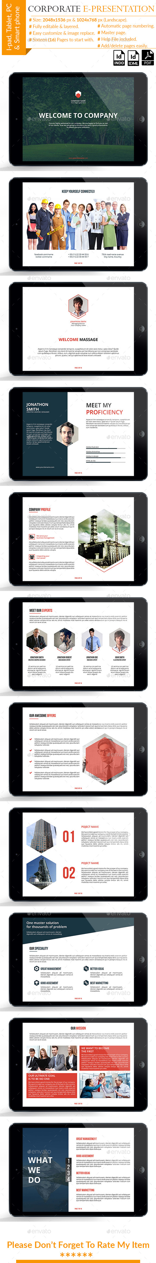 Corporate E-Presentation - ePublishing